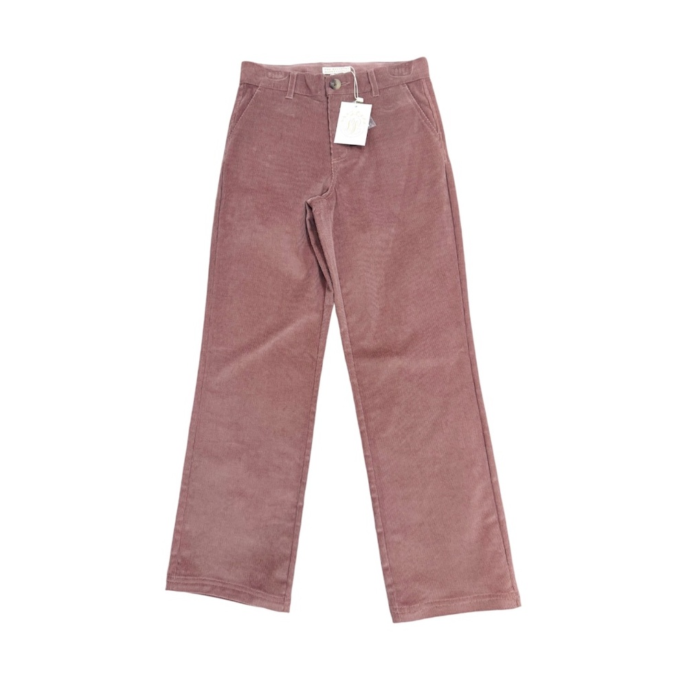 NWT Beaufort Bonnet Gray Bay Brown Corduroy Prep School Pant